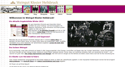 Desktop Screenshot of klosterheilsbruck.com